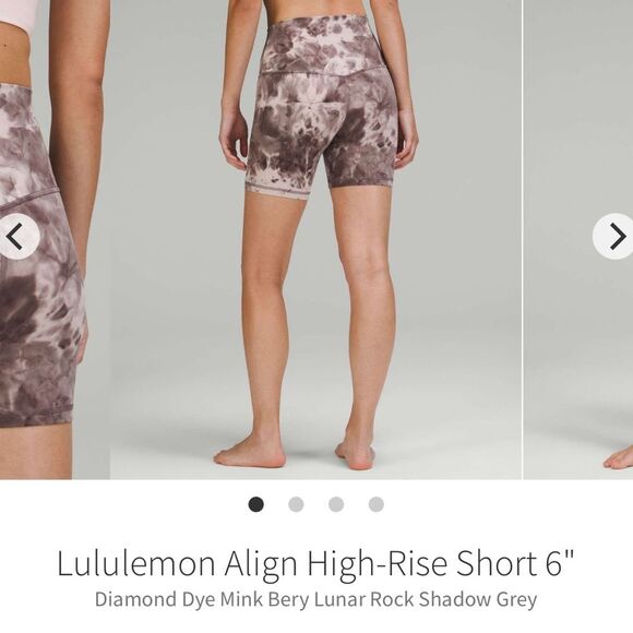 Lululemon Align High-Rise Short 6" Size 4 - Picture 1 of 5